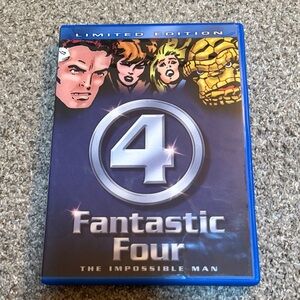 Marvel Fantastic Four Limited Edition Blu-ray - Blue and Yellow